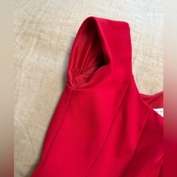 Anthropologie Bailey 44 Vibrant Red Mini romantic Dress - Picture 11 of 14